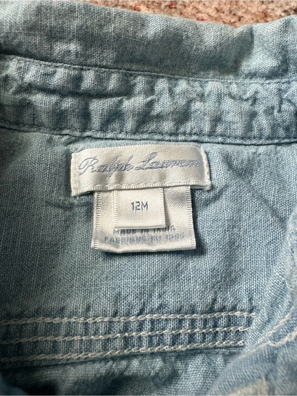 Ralph Lauren Chambray Short Sleeve